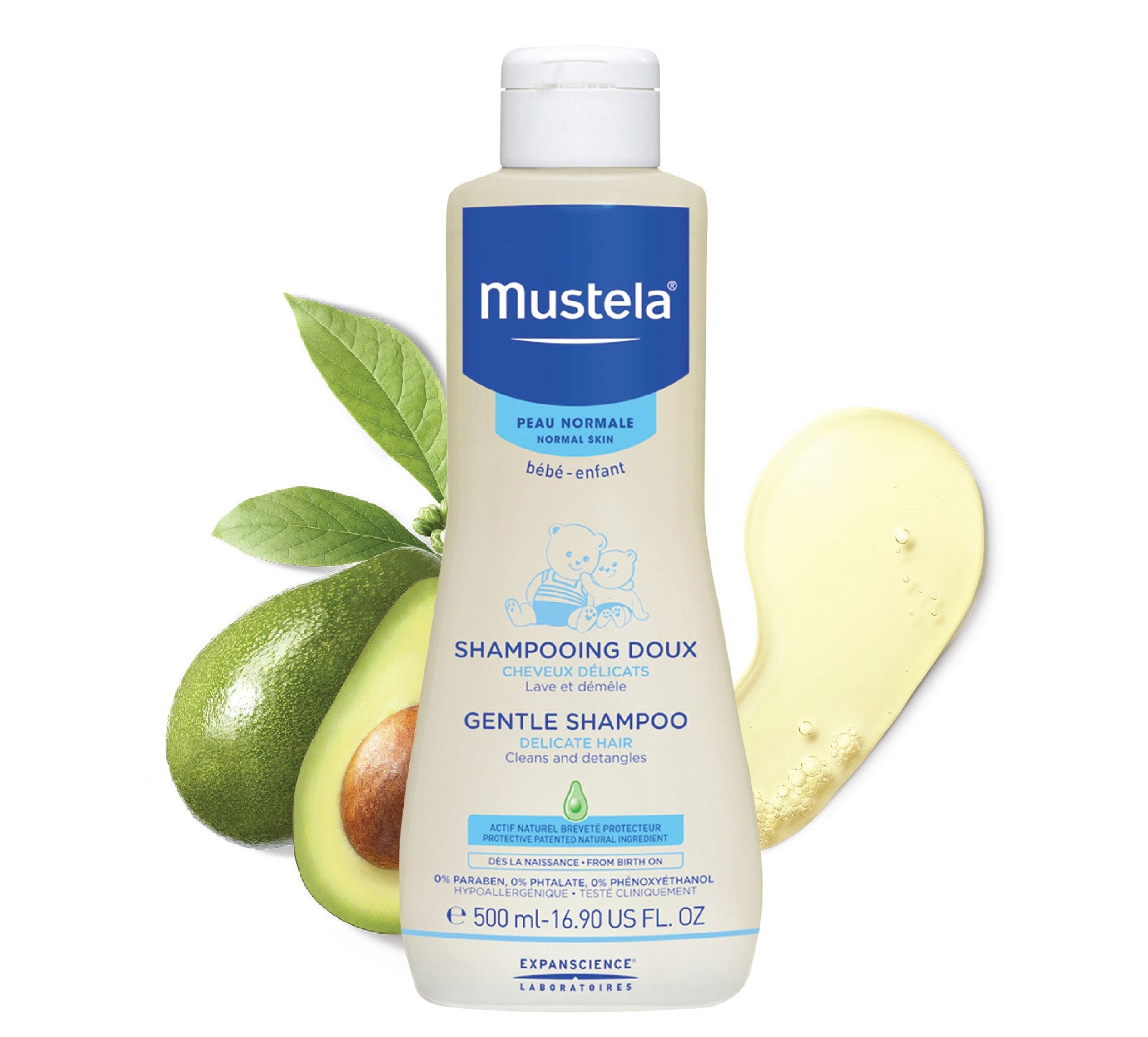 Shampoo best sale mustela 500ml