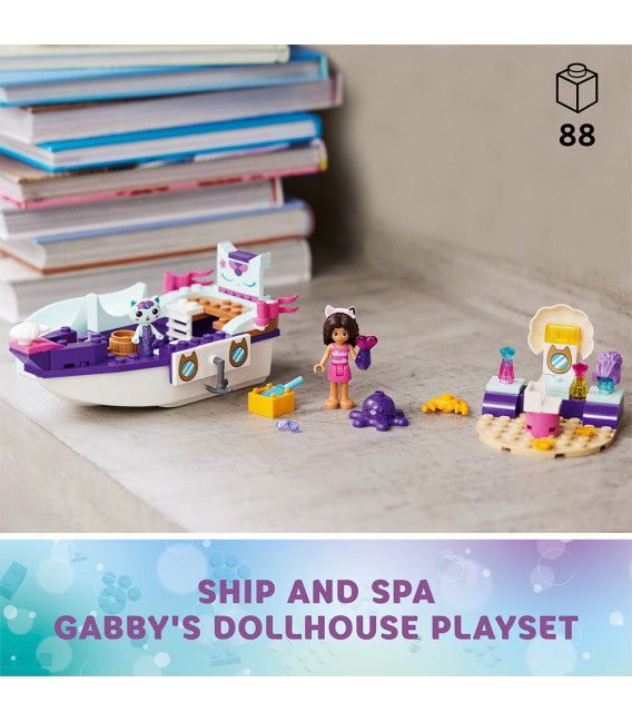 LEGO® Gabby's Dollhouse Gabby & MerCat's Ship & Spa (10786)