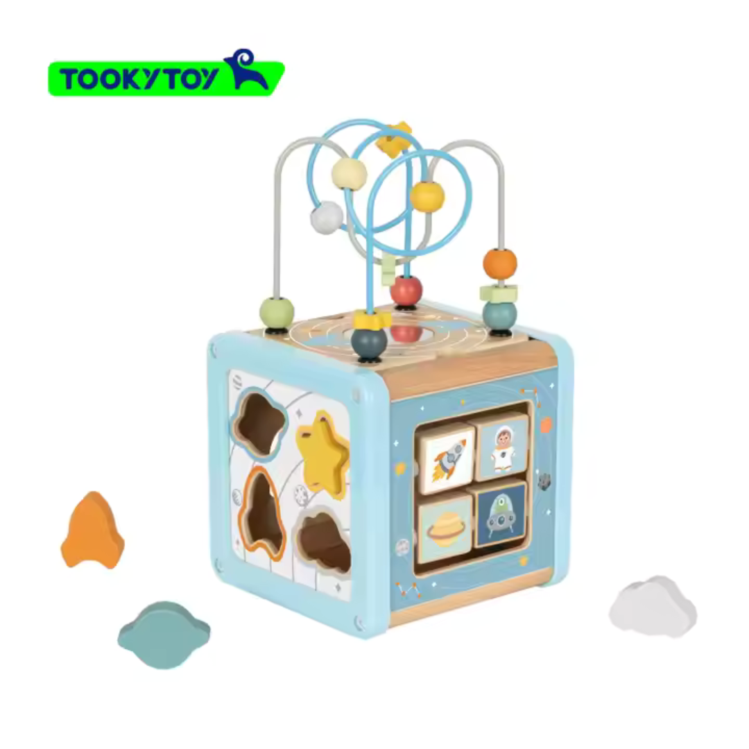 Tooky Toy Play Cube (Space)