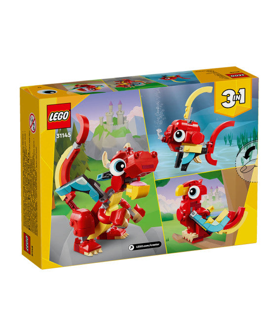 LEGO® Creator 3 in 1 Red Dragon (31145)