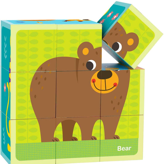 Tooky Toy Animal Block Puzzle