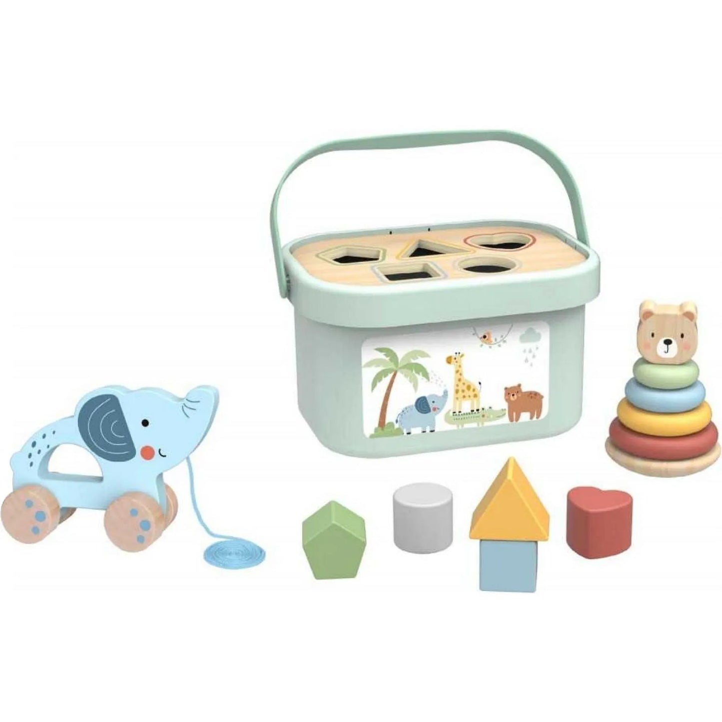 Tooky Toy 3 in 1 Toy Box