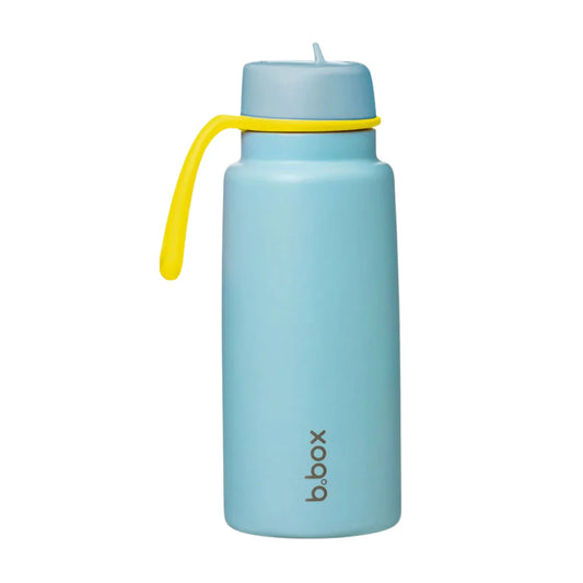 B. Box Triple Insulated Flip Top 1 Liter Travel Water Bottle ( B. box Australia 1L Stainless )