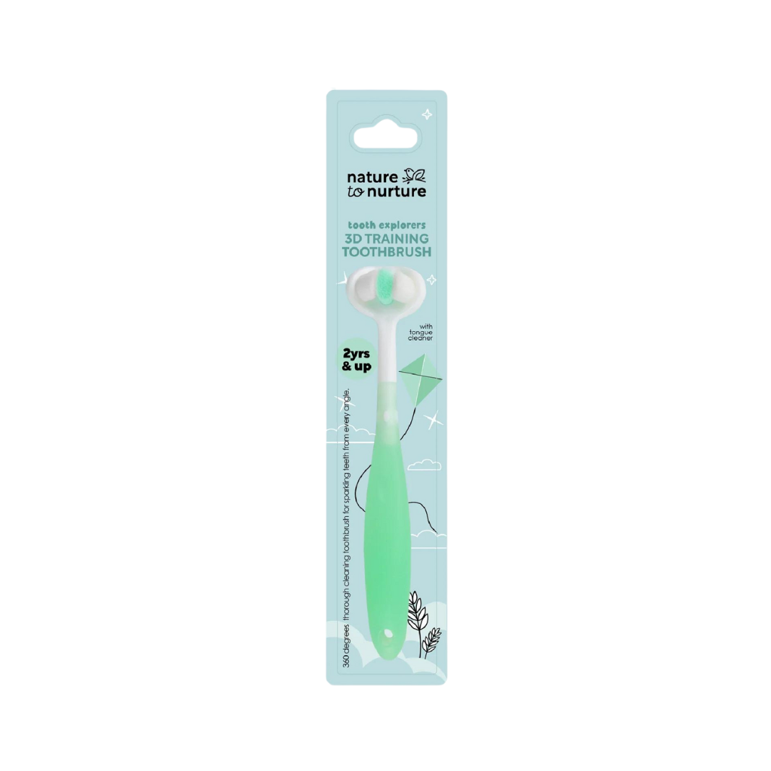 Nature to Nurture Tooth Explorers 3D Training Toothbrush (2 years & up)