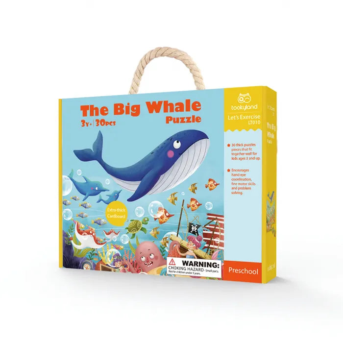 Tookyland Let’s Exercise Floor Puzzle (The Big Whale)