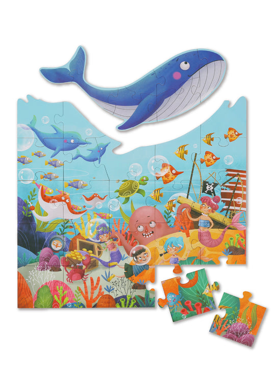 Tookyland Let’s Exercise Floor Puzzle (The Big Whale)