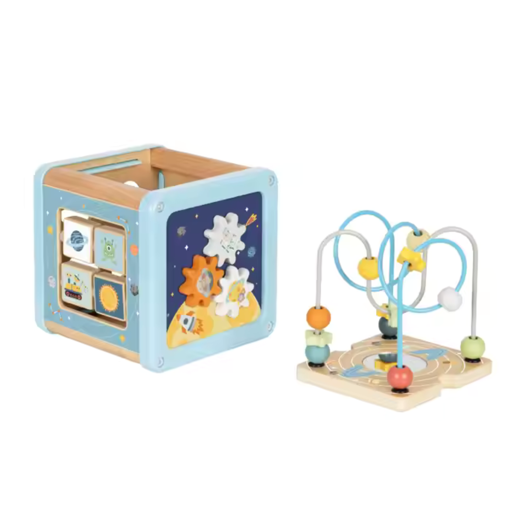 Tooky Toy Play Cube (Space)