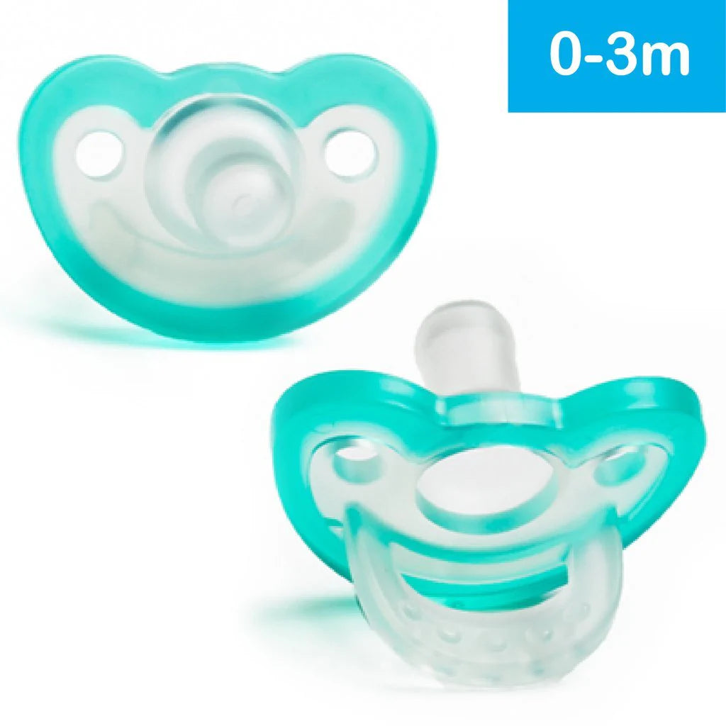 Razbaby JollyPop Pacifier (0-3M) Double Pack