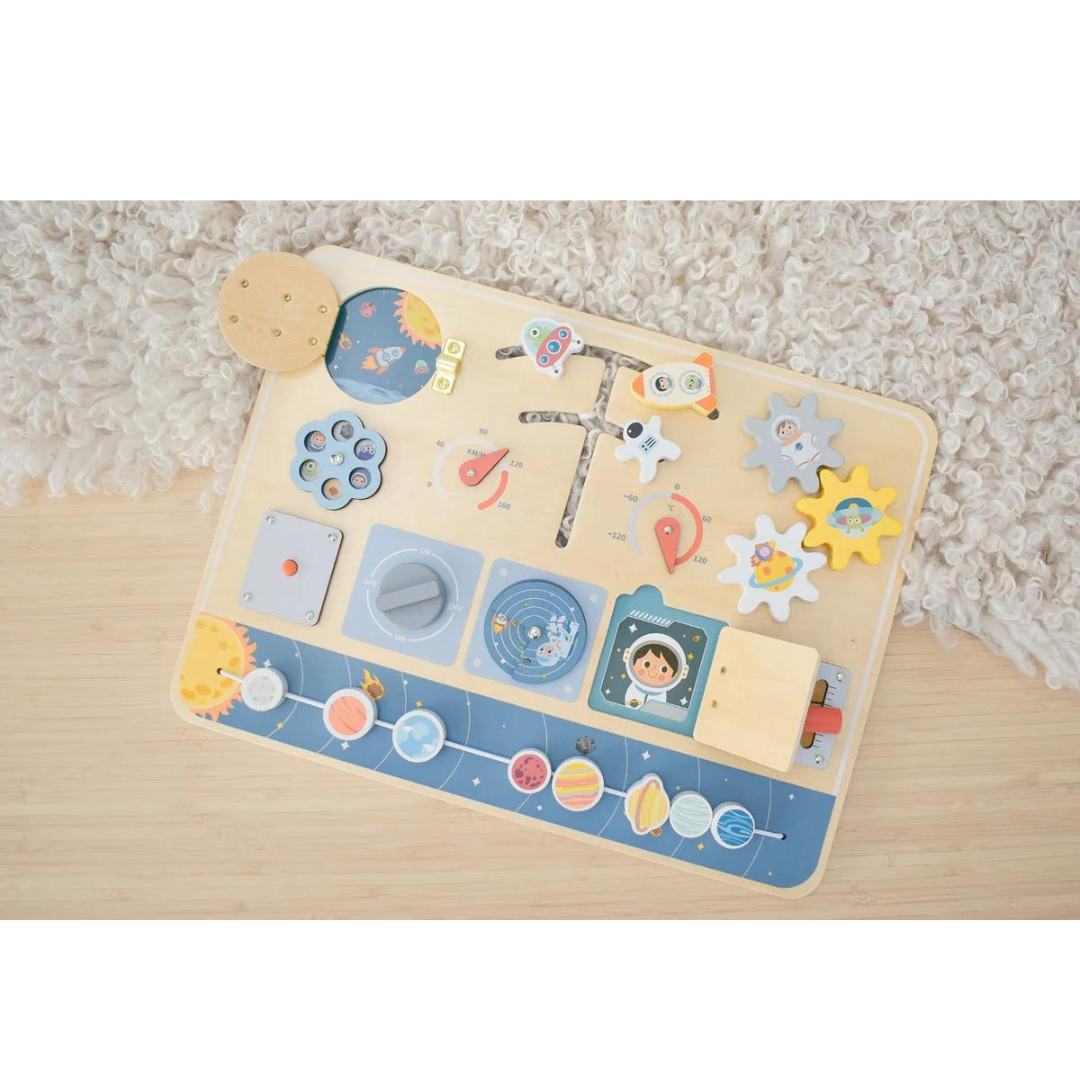 Tooky Toy Busy Board (Space)