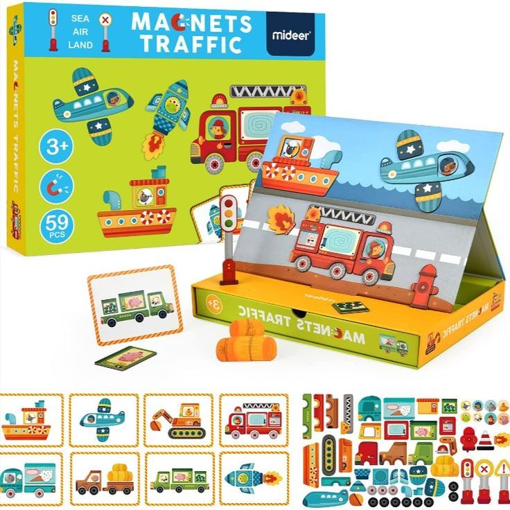 Mideer Magnetic Playset