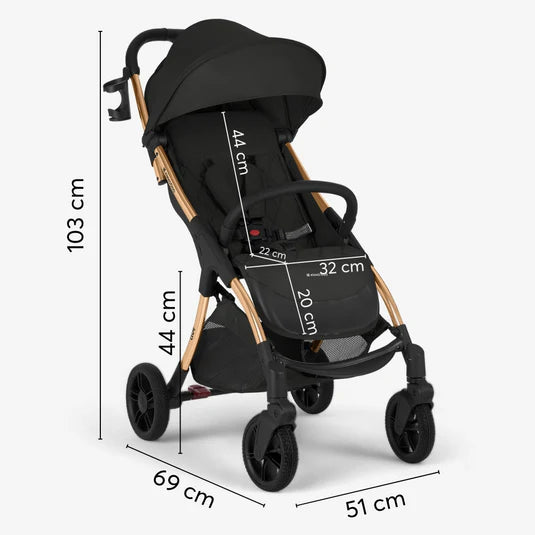 Kikkaboo Cloe Stroller (Beige)