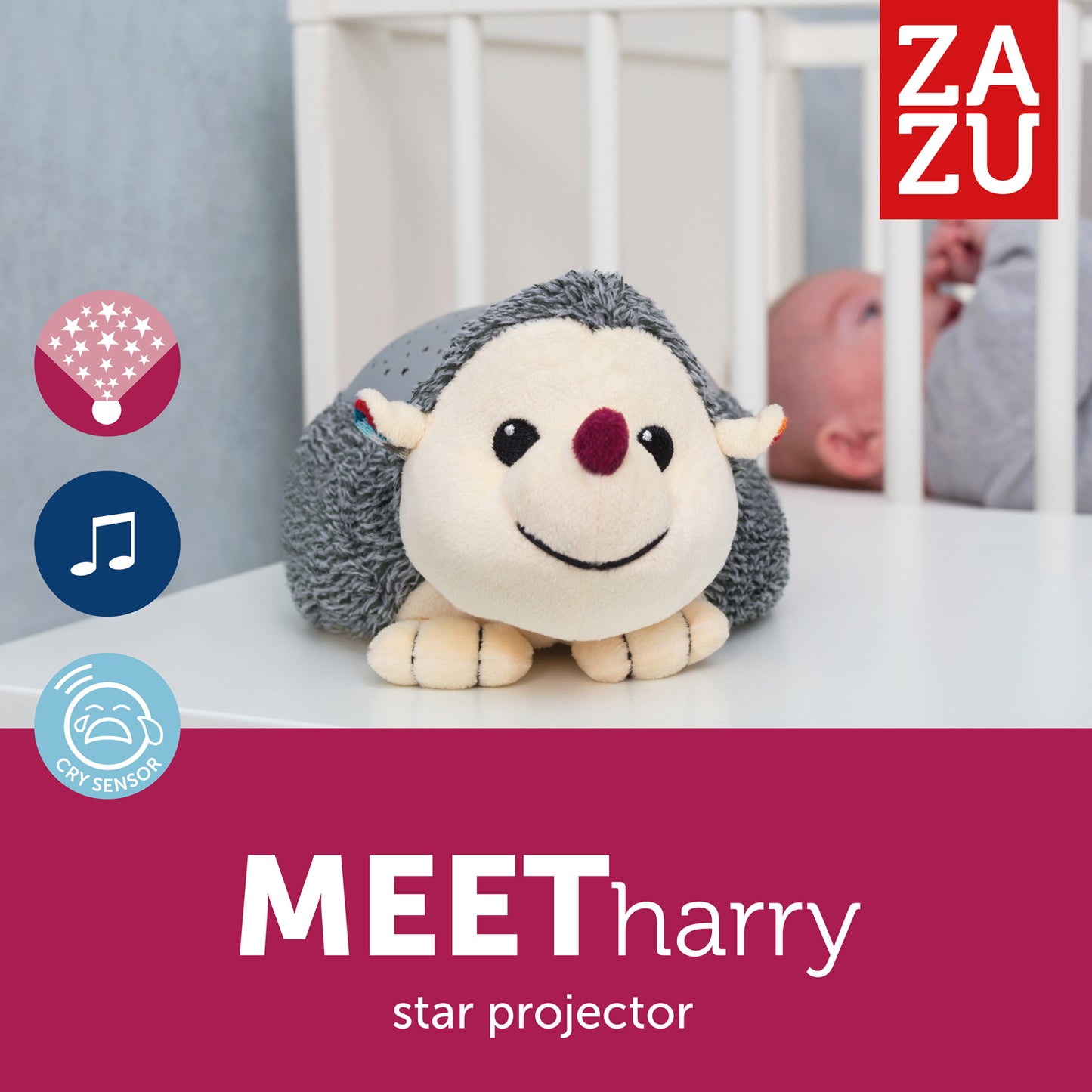 Zazu Star Projectors - Kiki, Harry, Ruby