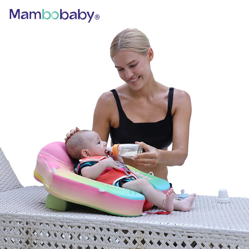 Mambobaby Air-Free Chest Type Floater with Canopy and Tail (3-24 mos)