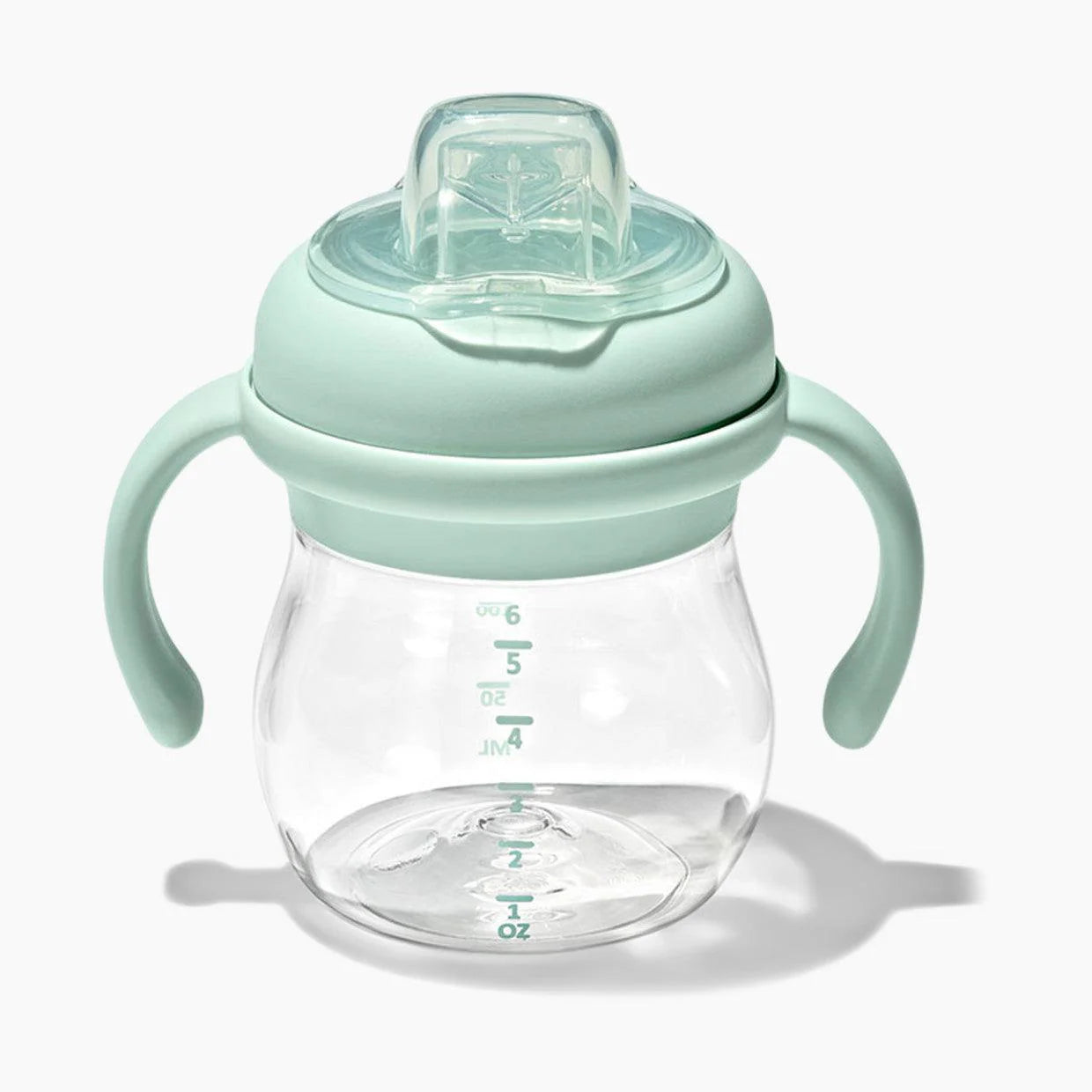 Oxo Tot Grow Soft Spout Sippy Cup with Handles, 6 Oz