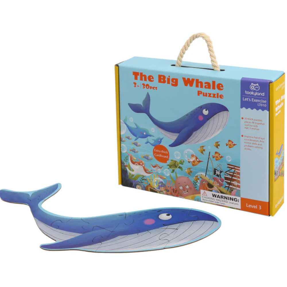 Tookyland Let’s Exercise Floor Puzzle (The Big Whale)