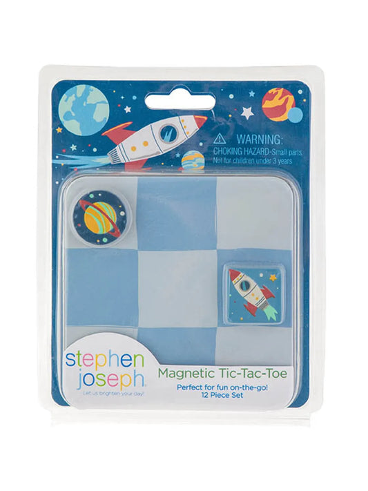 Stephen Joseph Magnetic Tic Tac Toe Set (Space)