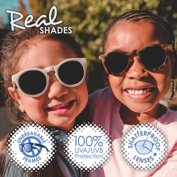 Real Shades Toddler (2-4 yrs.) Chill Round Matte Sunglasses