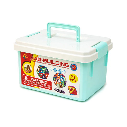 MagBuild Magnetic Building Blocks (71 pcs)