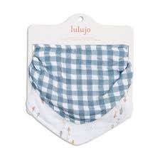 Lulujo Muslin Bibs (Set of 2)