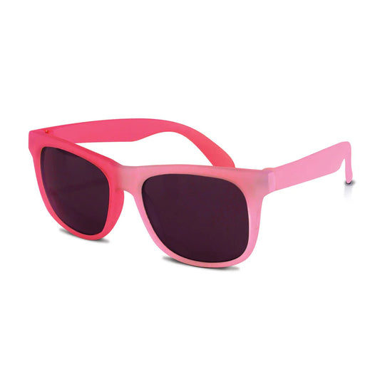 Real Shades Toddler (2-4 yrs) Unbreakable Switch Sunglasses - Light to Dark Pink