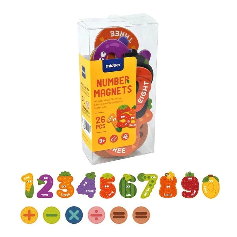 Mideer Number Magnets